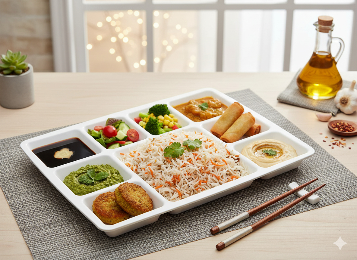 Compartment Plates Image 1